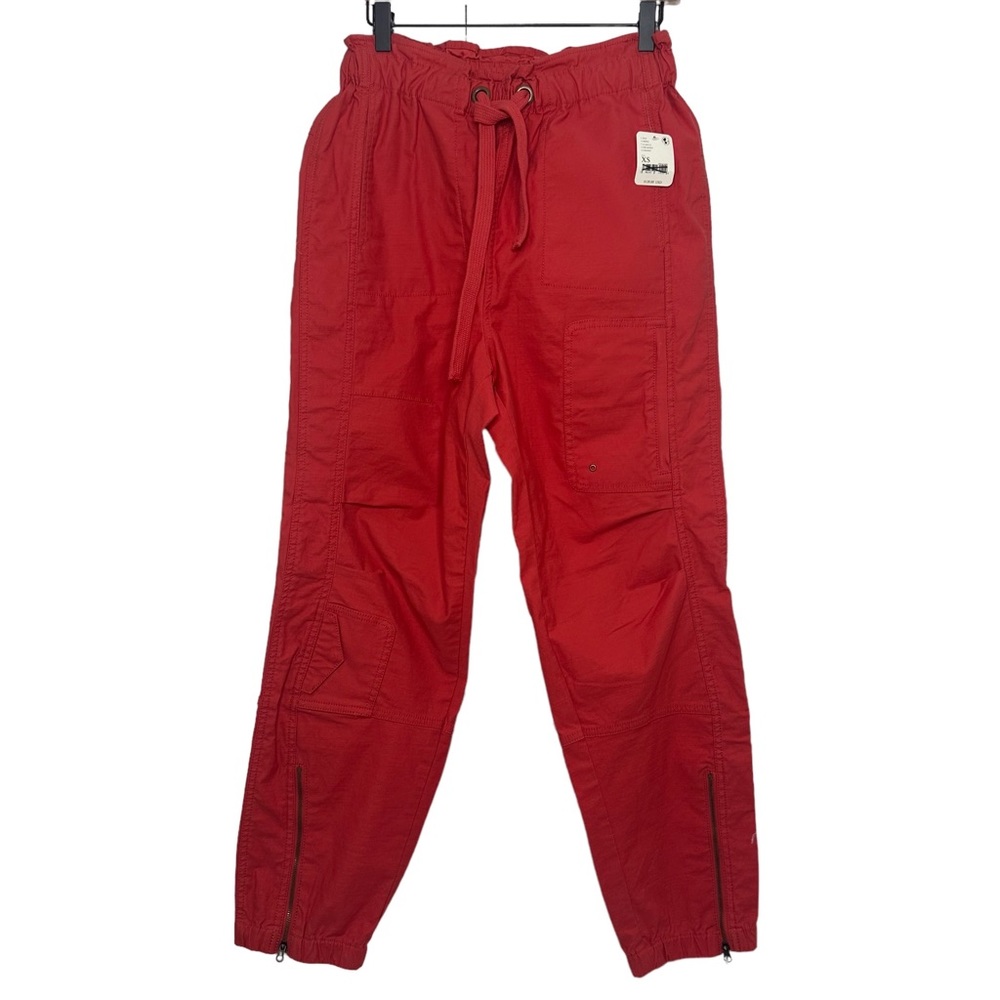 Free People Movement Drop Crotch Drawstring Cargo Jogger Pants